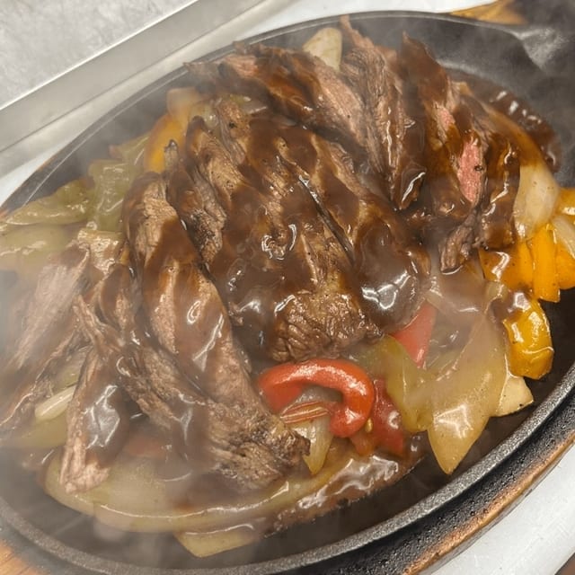 Steak Fajitas.