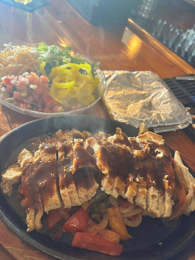 Chicken Fajitas.