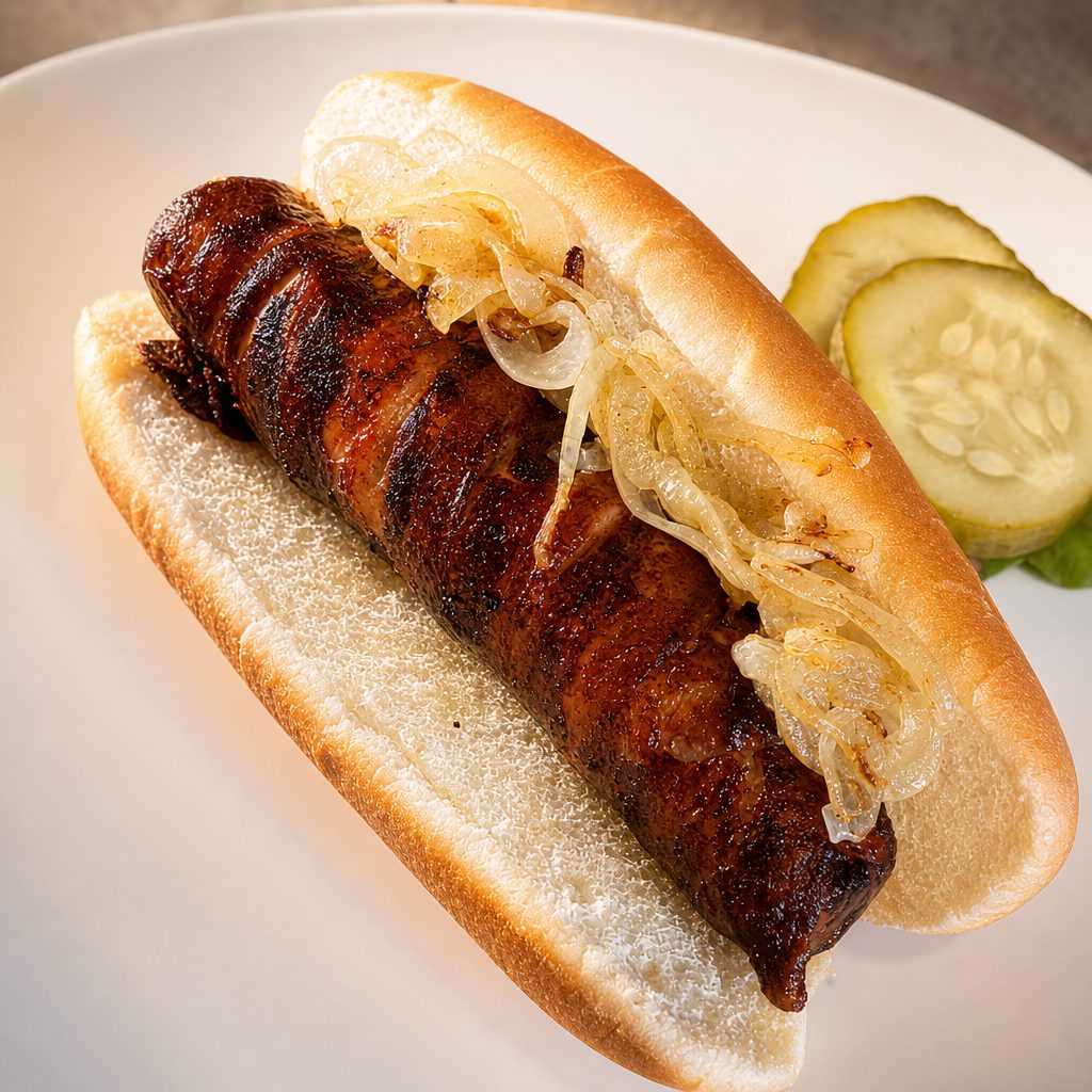 Bacon Wrapped Dog.