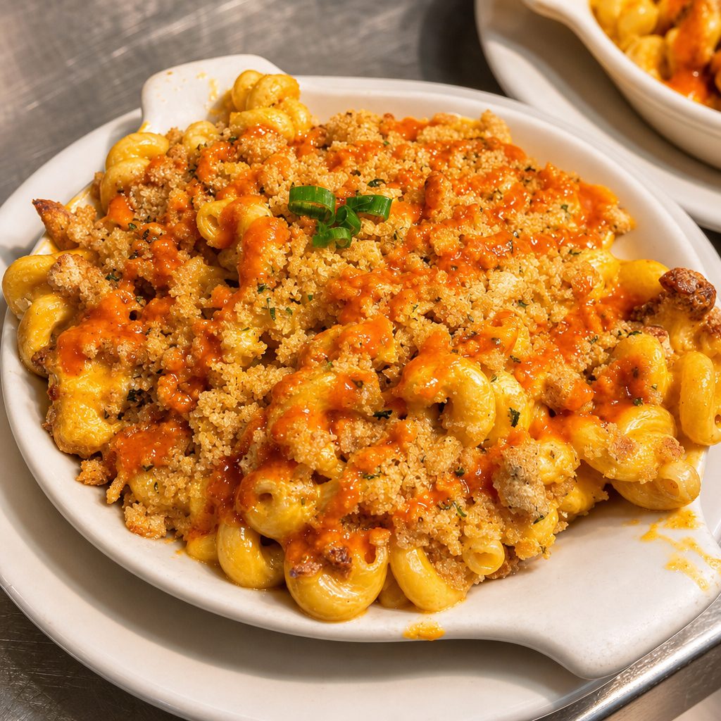 Buffalo Mac & Cheese.