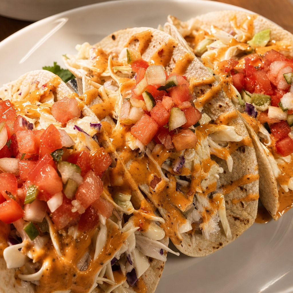 Fish Tacos.