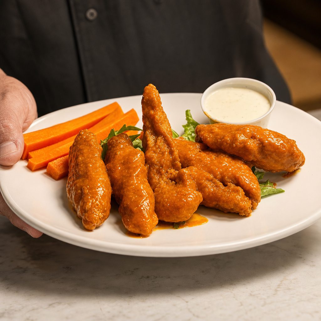 Boneless Chicken Tenders.