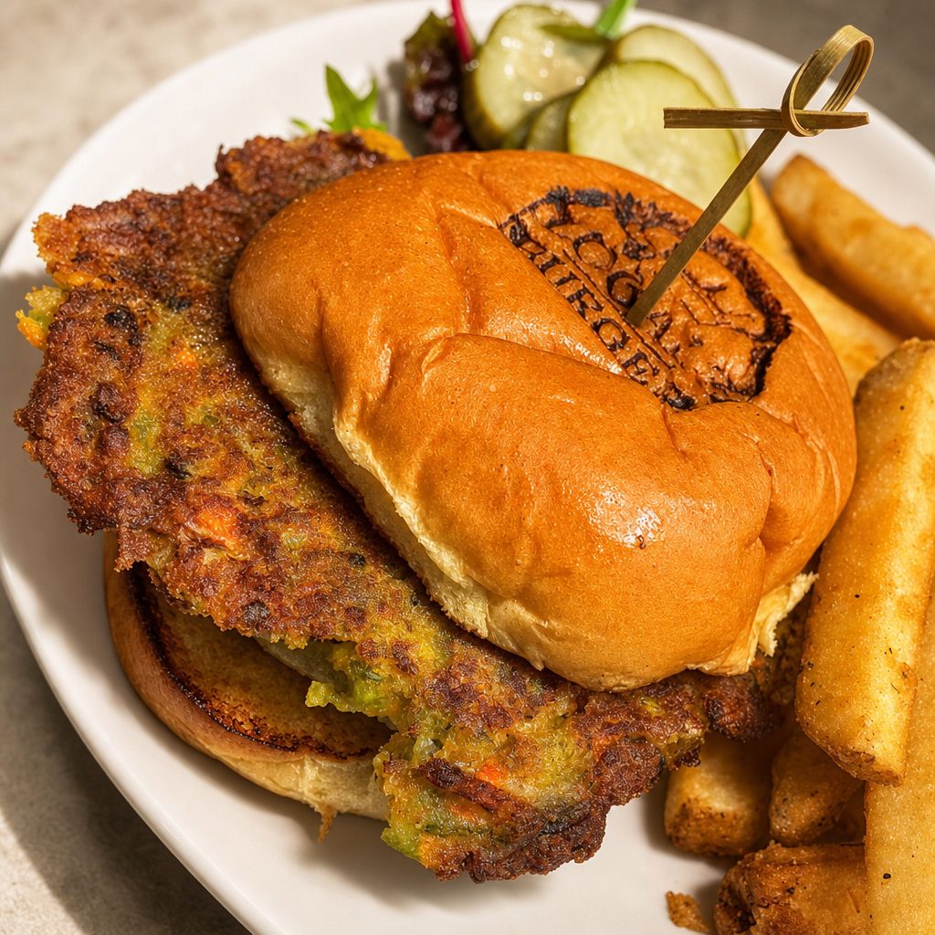 The Veggie Burger.
