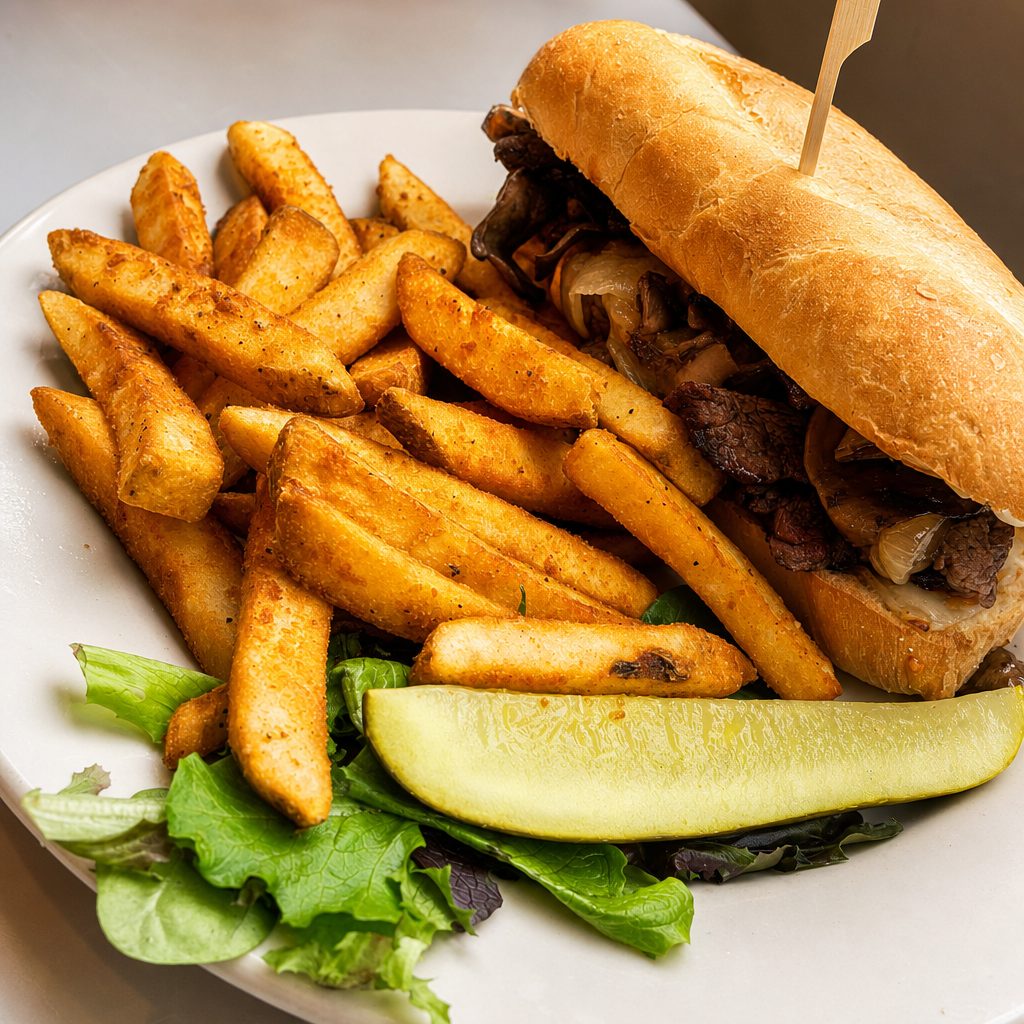 Steak Sandwich.