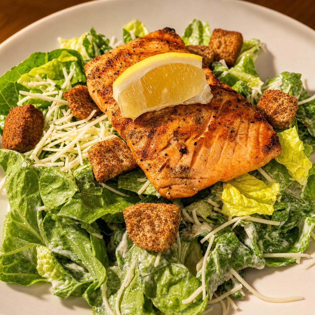Salmon Caesar.