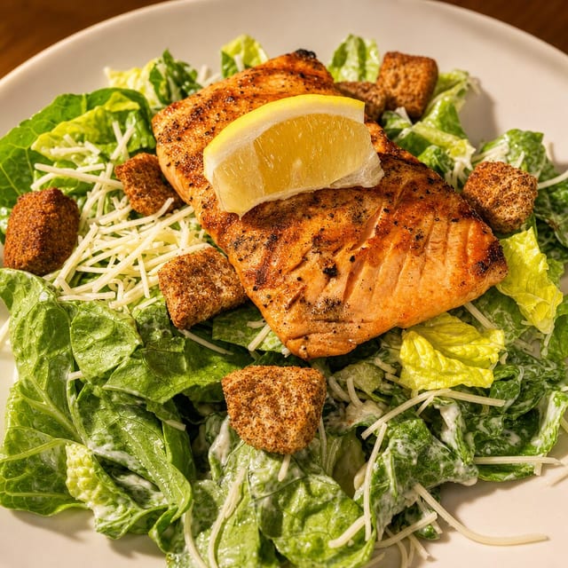 Salmon Caesar.