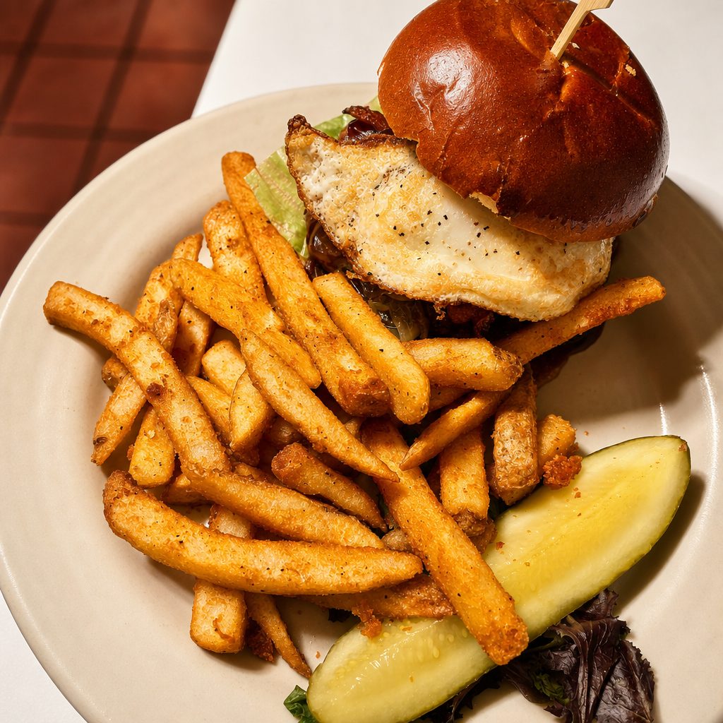 Park Ave Burger.