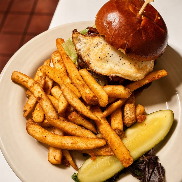 Park Ave Burger.