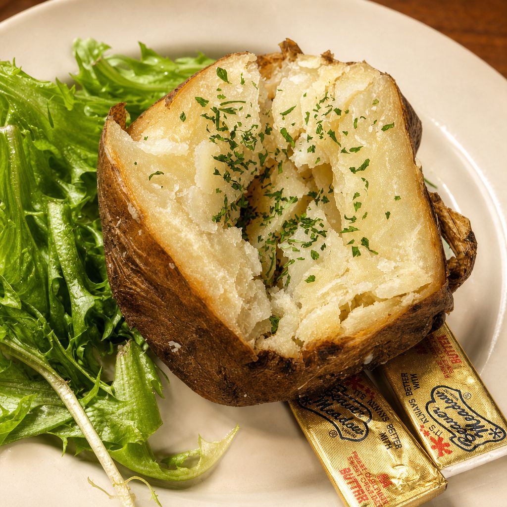 Side Baked Potato.