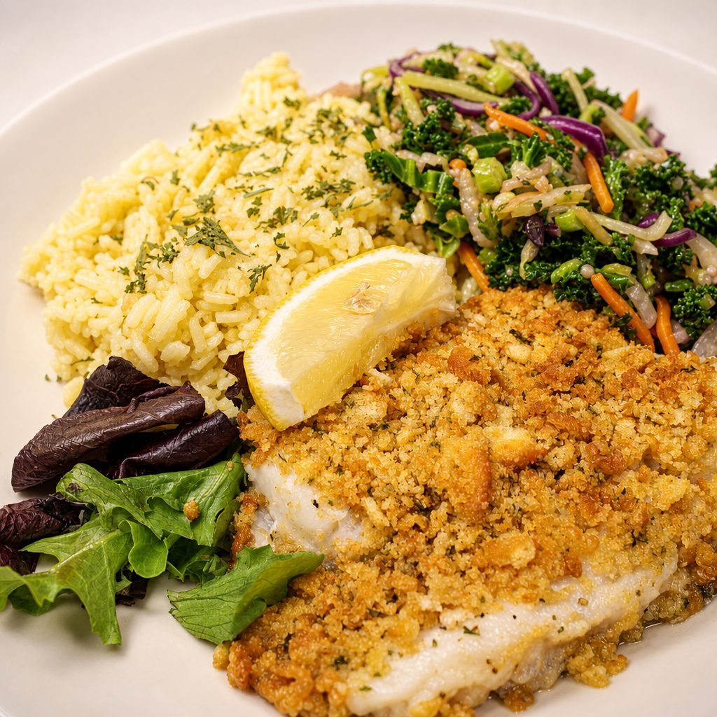Baked Cod.