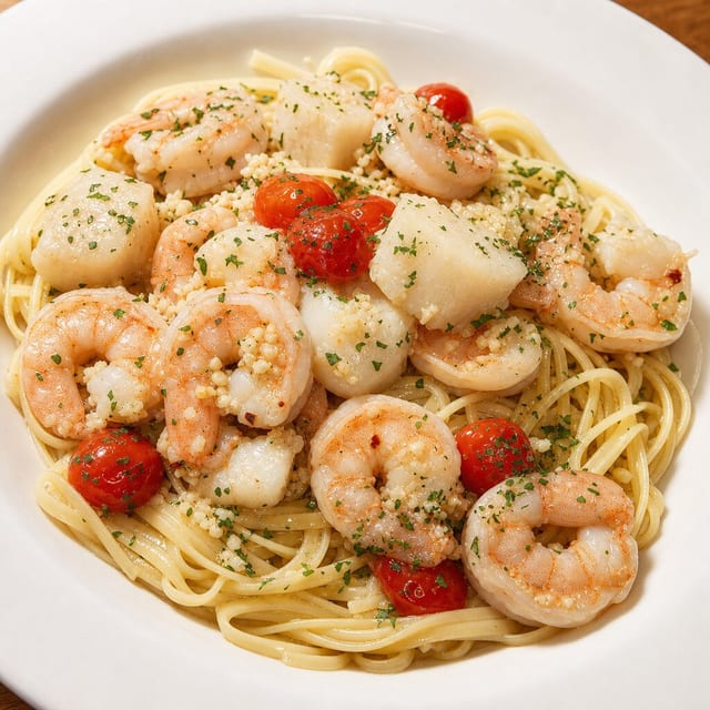 Scallop/Shrimp Scampi.