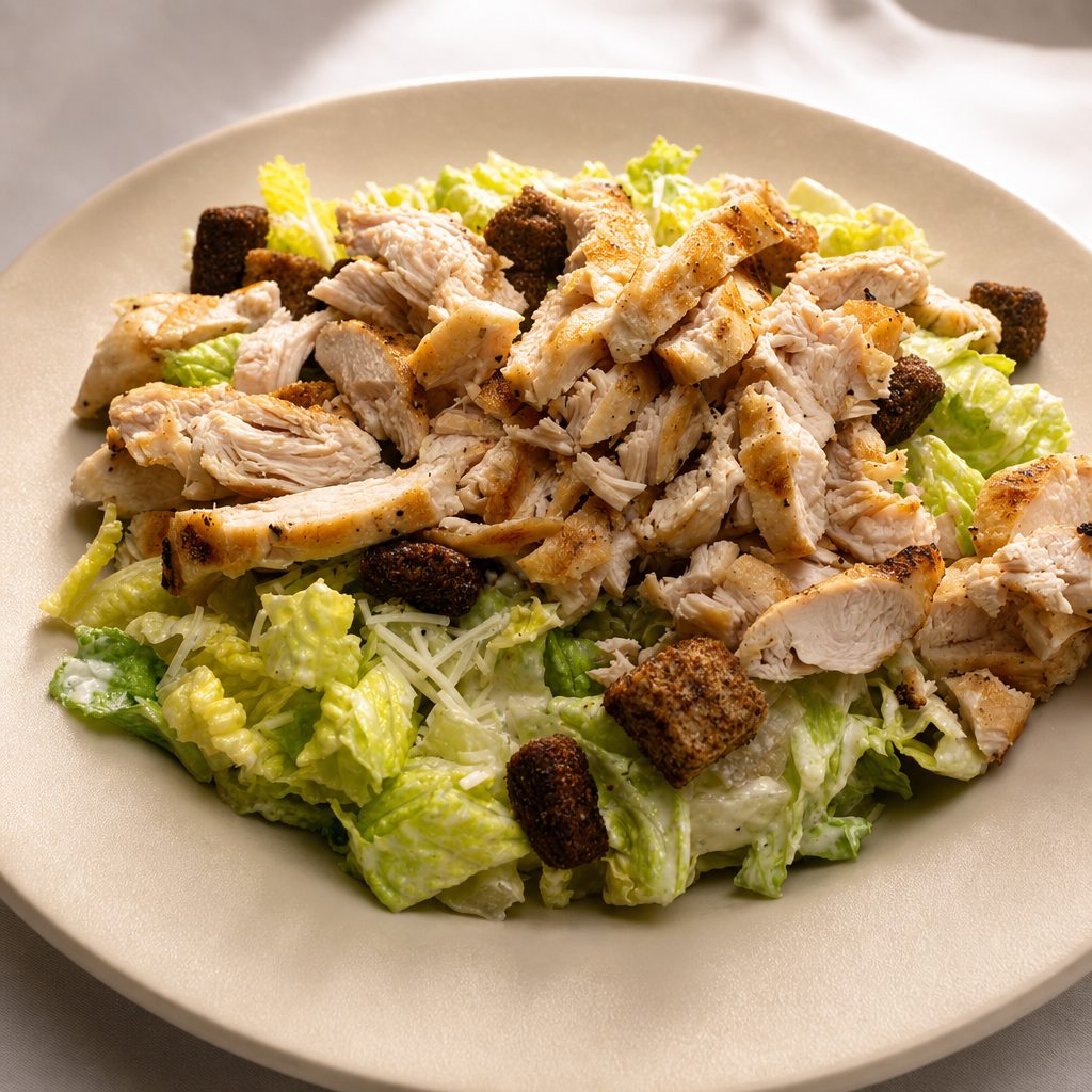 Chicken Caesar.