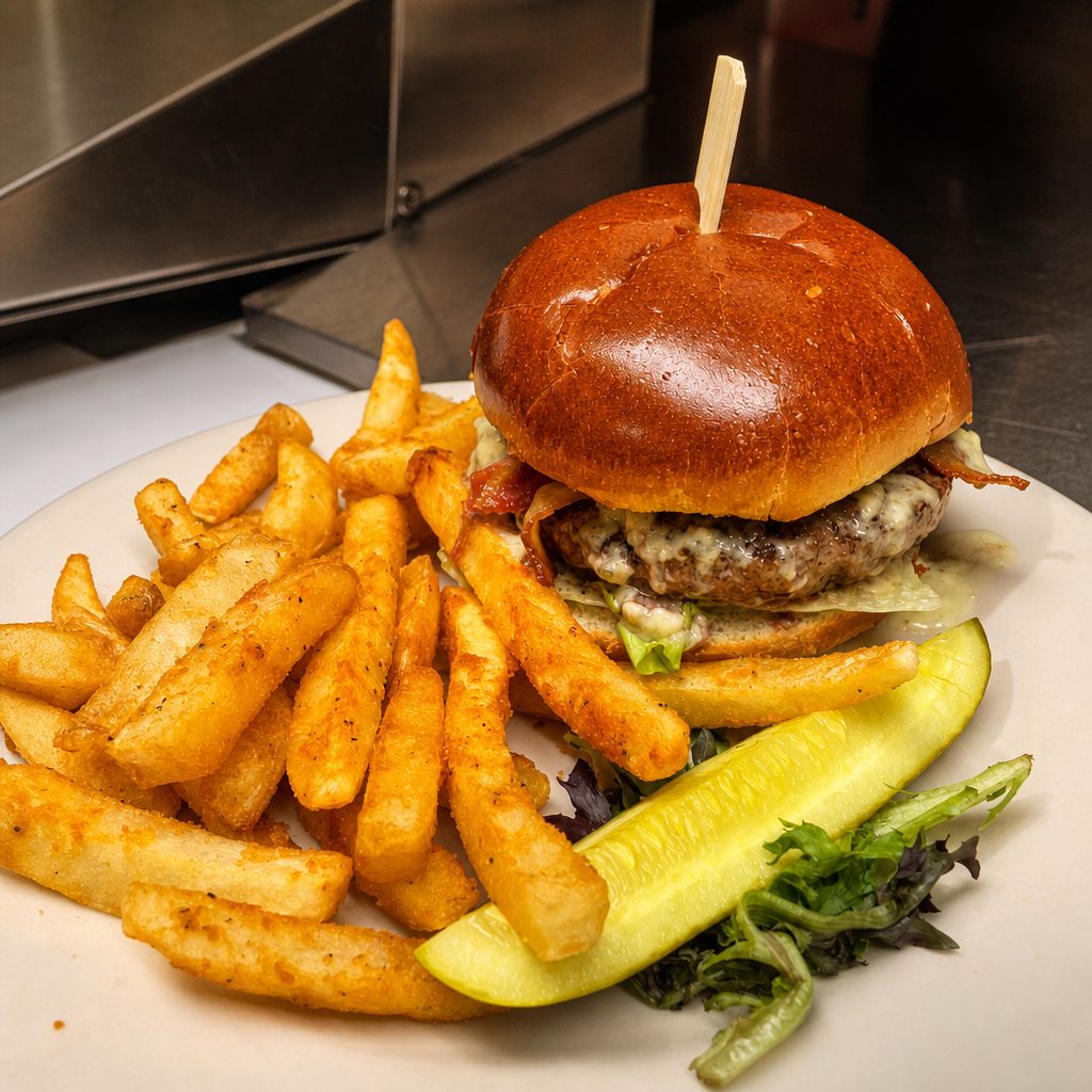 Gorgonzola Burger.