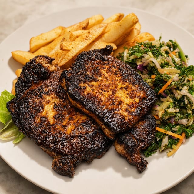 Blackened Chops.