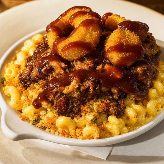 Pulled Pork Mac.