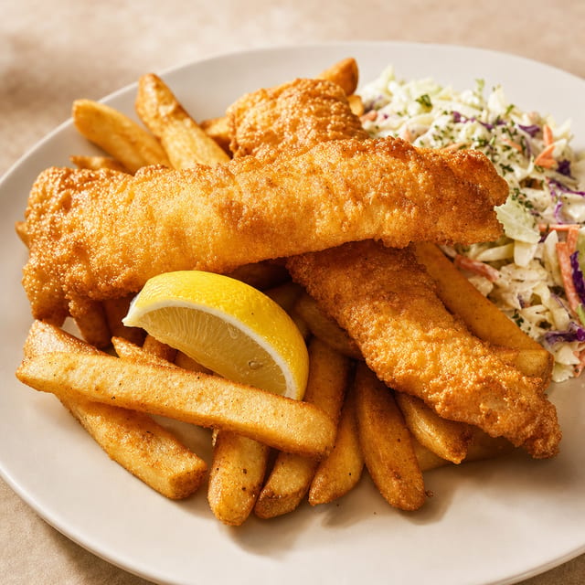 Fish & Chips.