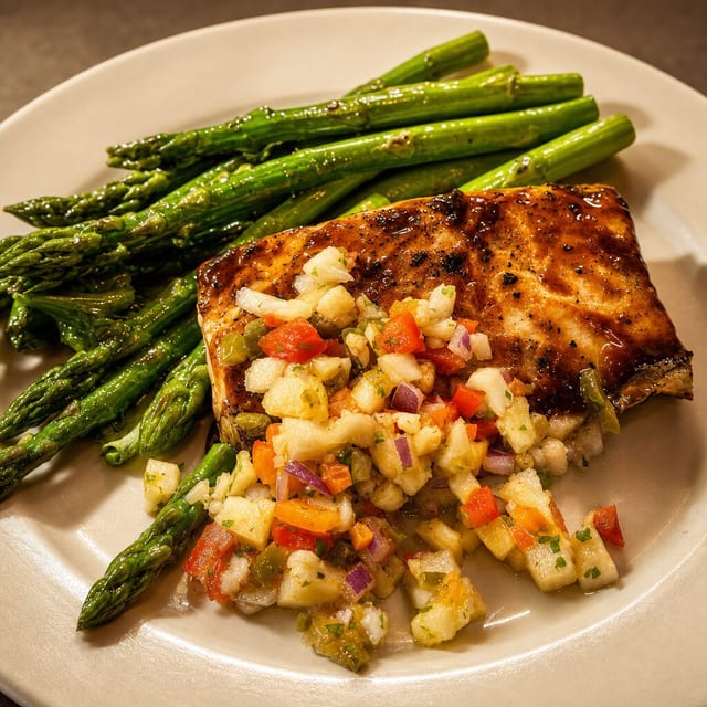 Glazed Mahi.
