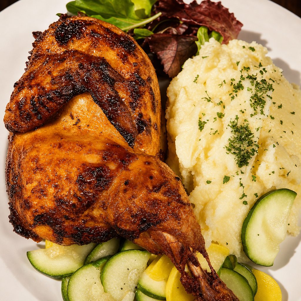 Half Chicken.