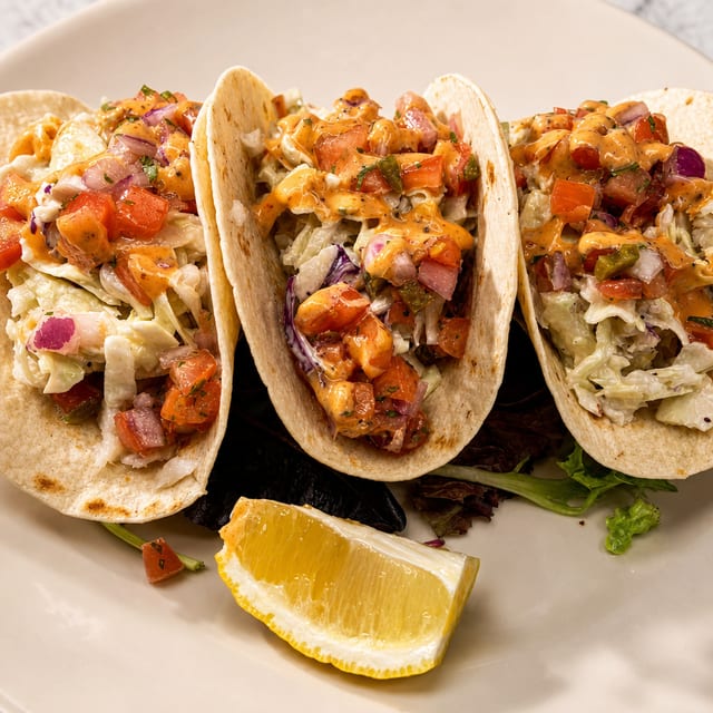 Fish Tacos.