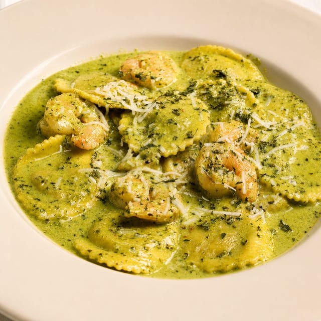 Spin Rav & Shrimp.