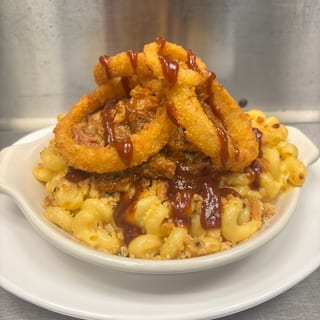 BBQ Pulled Pork Mac & Cheese
