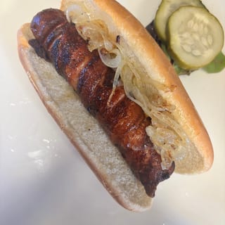 Bacon Wrapped Dog